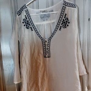 Boho beach cover up